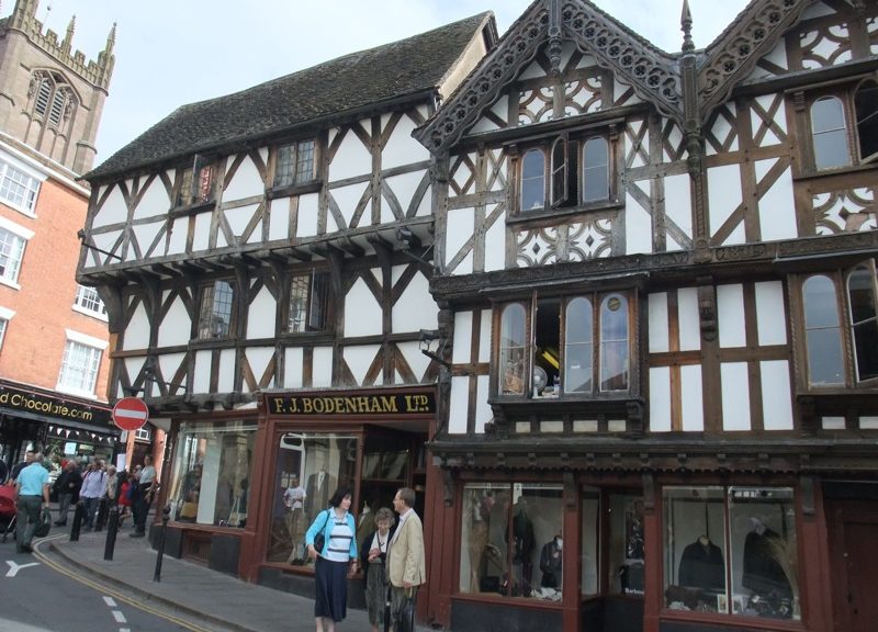 heritage building in Ludlow for the food festival