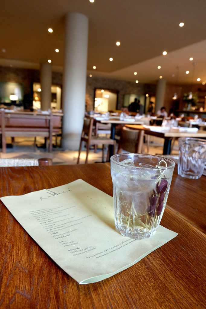 Pastabites dines at Radici