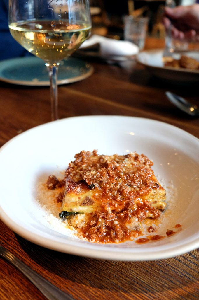 Pastabites dines at Radici