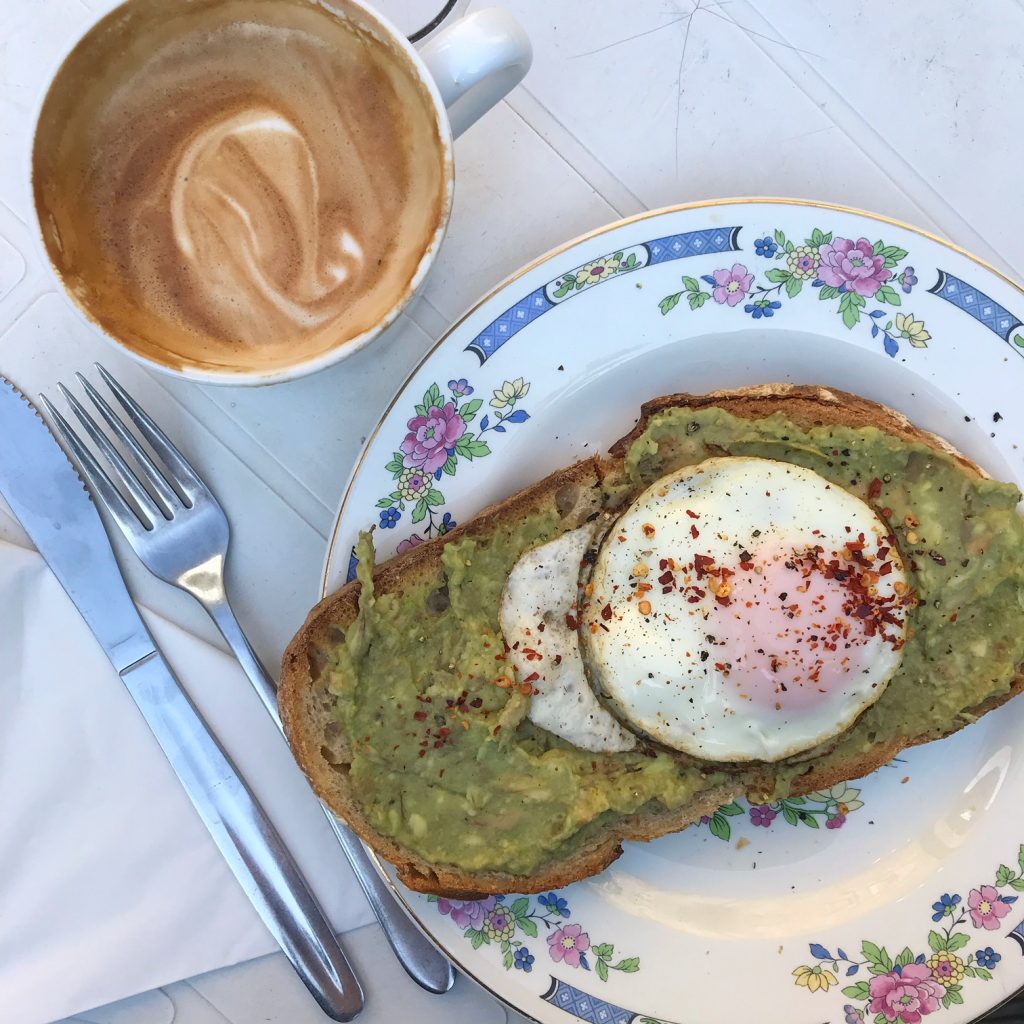 Breakfast at Borough Produce Cafe
