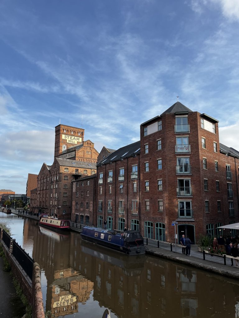 Chester's canals in the sun during a weekend trip to Chester