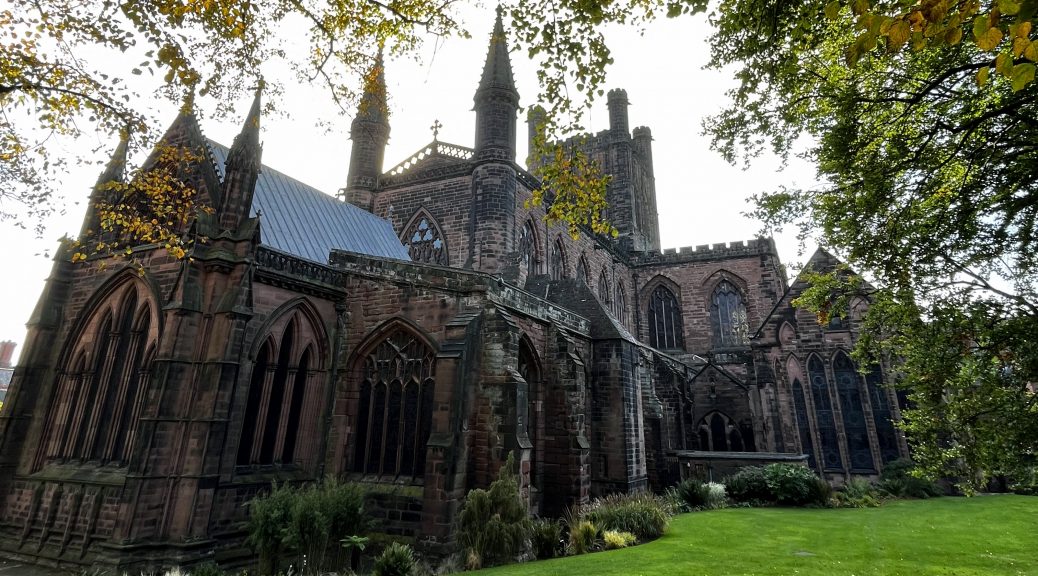 Chester Cathedral during weekend visit