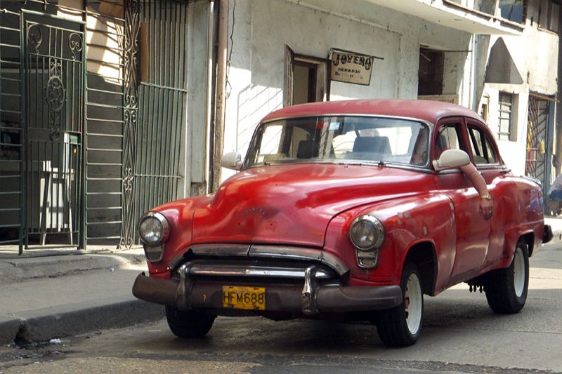 Vintage cars in CUba