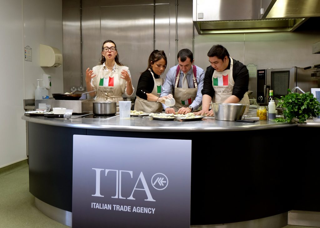 4 cooks rolling gnocchi