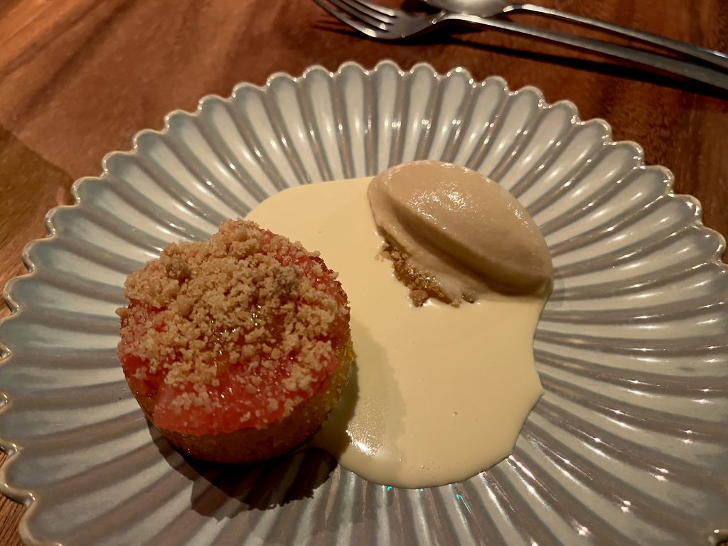 Almond cake at Anglothai