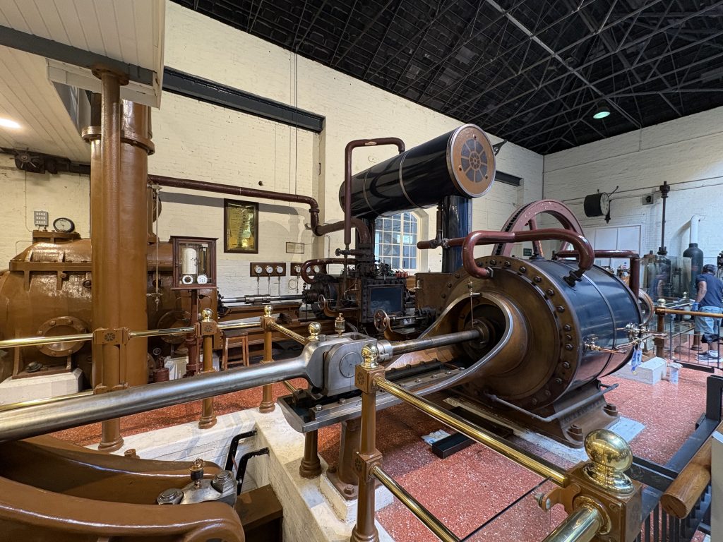 Steam engines in the London Museum of Water and Steam