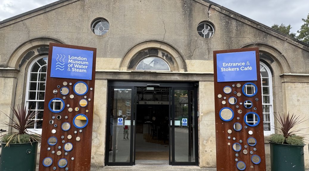 Entrance to the London Museum of Water and Steam