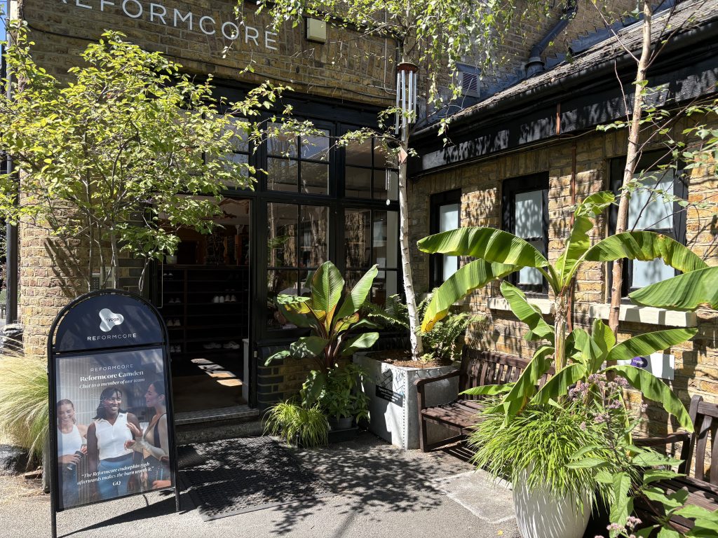 ReformCore entrance in Camden hidden from the crowds
